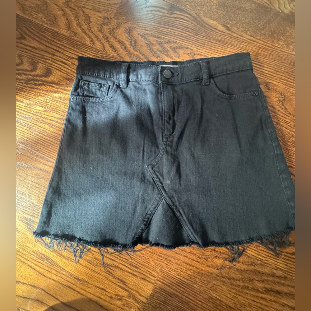 DL1961 Black Jenny Jean Skirt